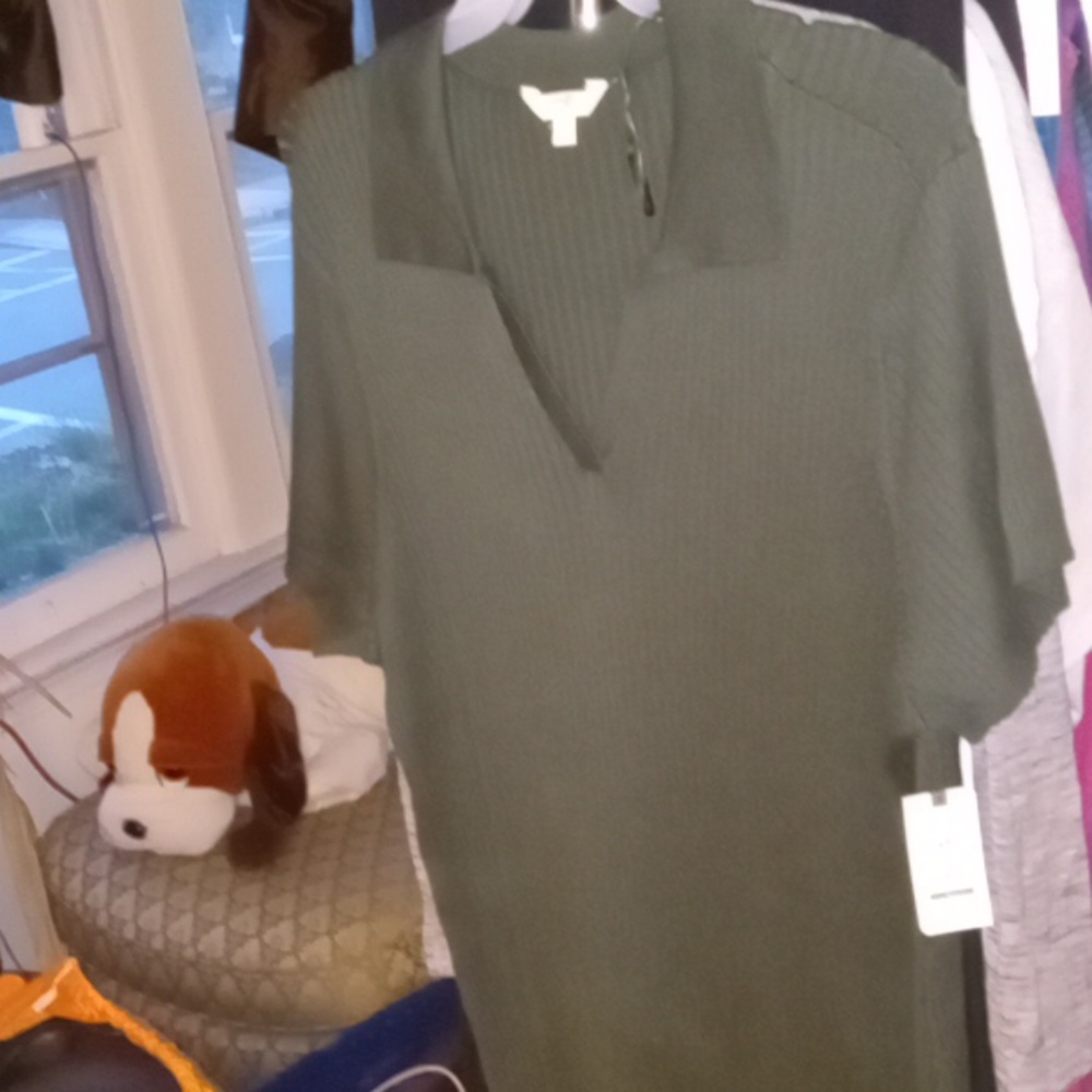 TS POLO SWEATER DRESS